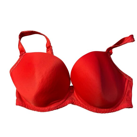Freya 1254 Honey Molded Red Underwire Bra 32H - Picture 1 of 3
